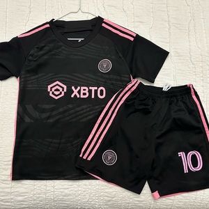 Youth Messi jersey set